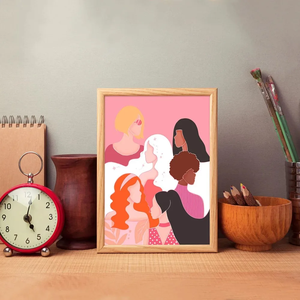 Abstract Feminist Color Letter - Home Decor Y2K 评论和价格