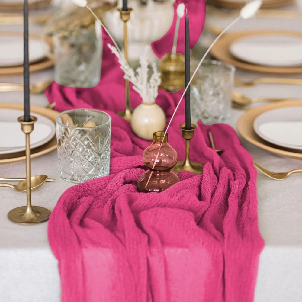 1Pcs Creative Bohemian Style P - Linen Table Runner 评论和价格
