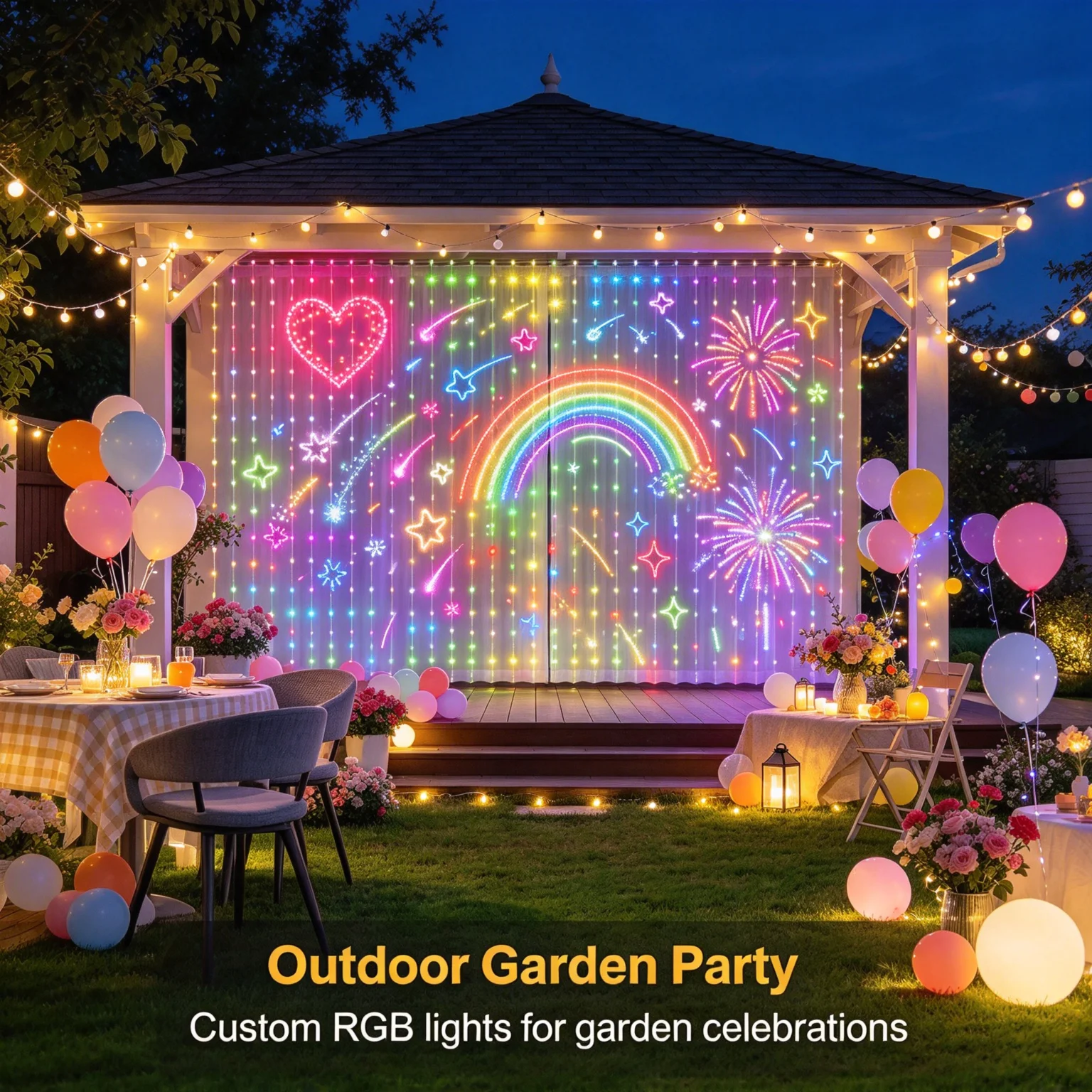 Smart LED Curtain String Light - Home Decor Free App 评论和价格