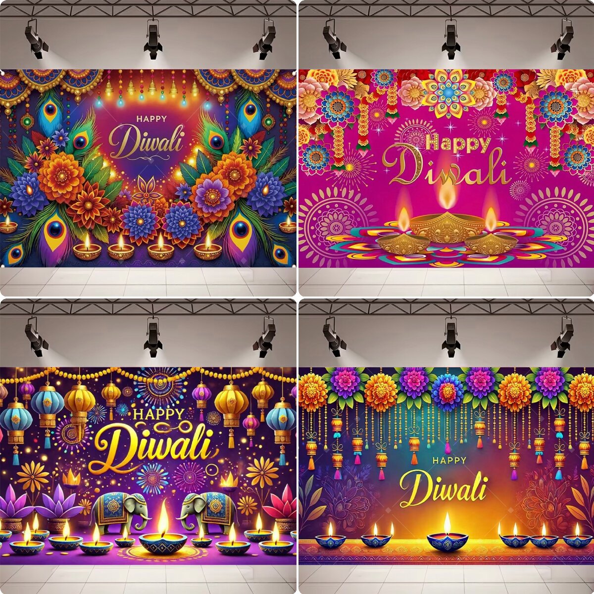 Happy Diwali Party Decor Photo - Home Decor Indonesia 评论和价格