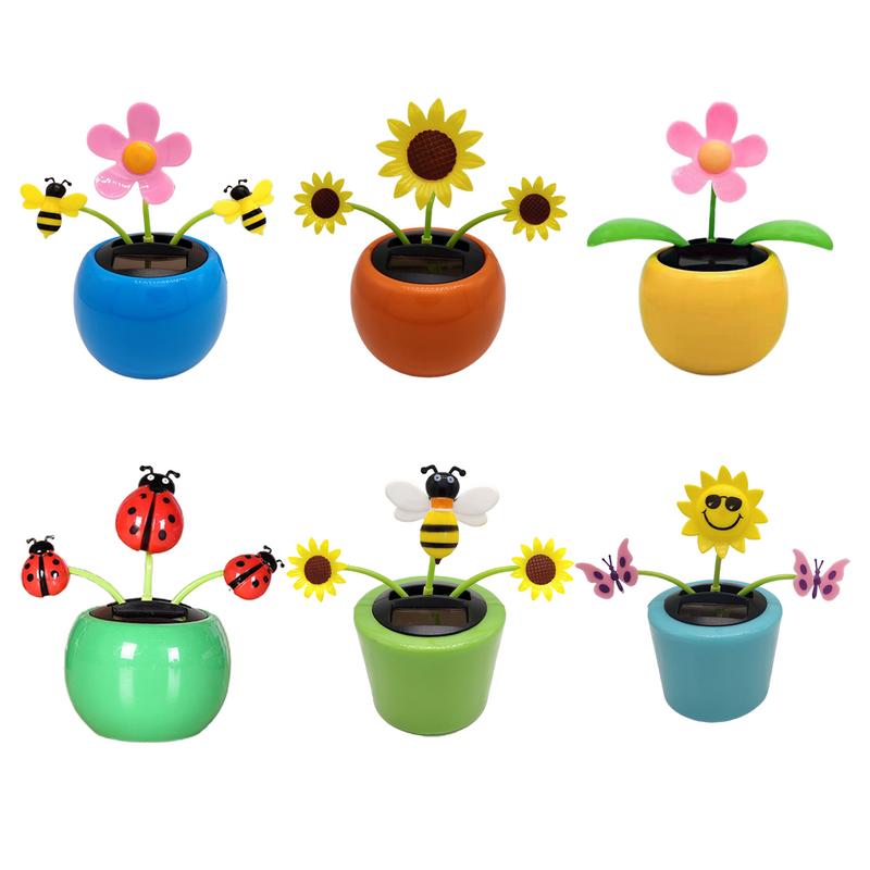 Solar Powered Dancing Flower S - Home Decor Za 评论和价格