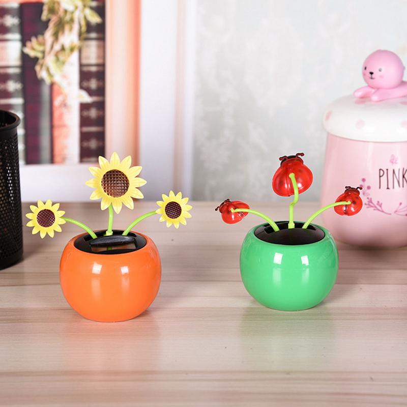 Solar Powered Dancing Flower S - Home Decor Za 评论和价格
