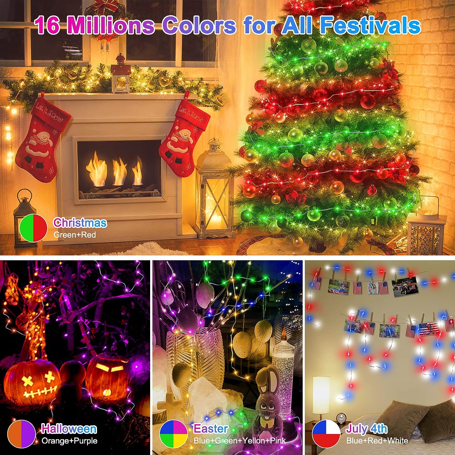 Dream Color WS2812B LED String - Home Decor Free App 评论和价格