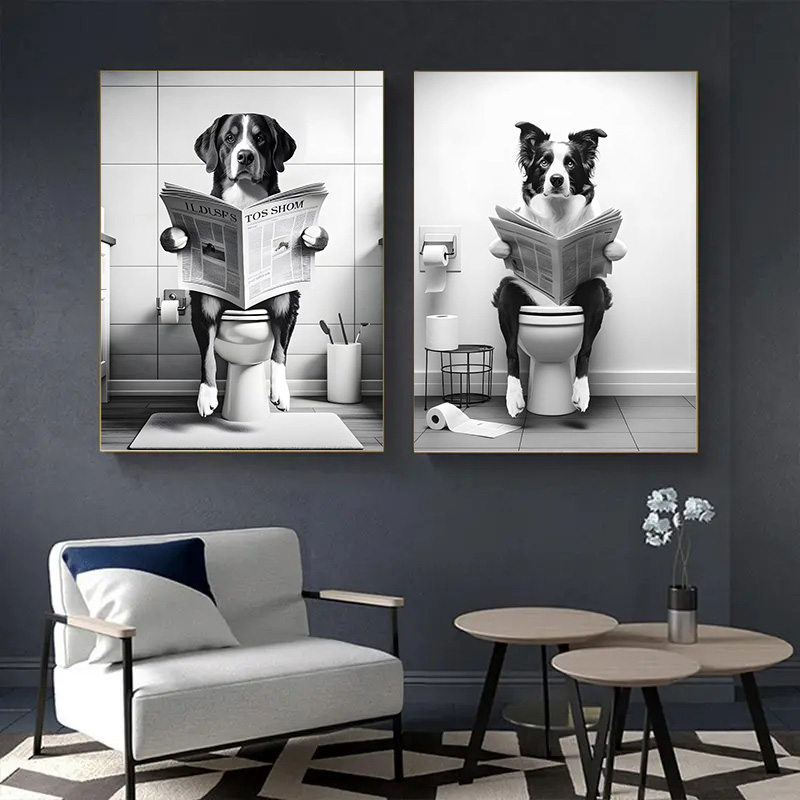 (1pc frameless)Funny Animal Do - Home Decor Magazine 评论和价格