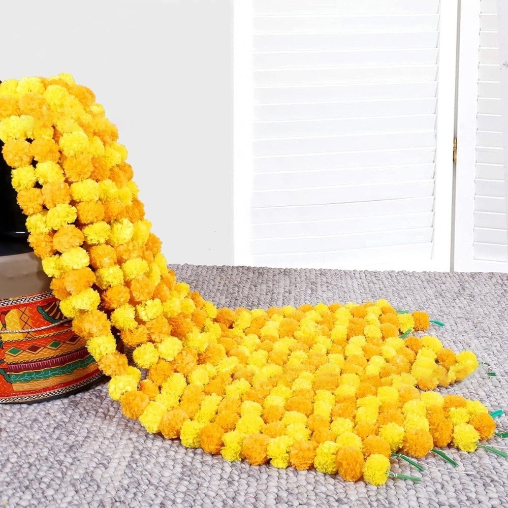 Long Strands Artificial Marigo - Home Decor Indonesia 评论和价格